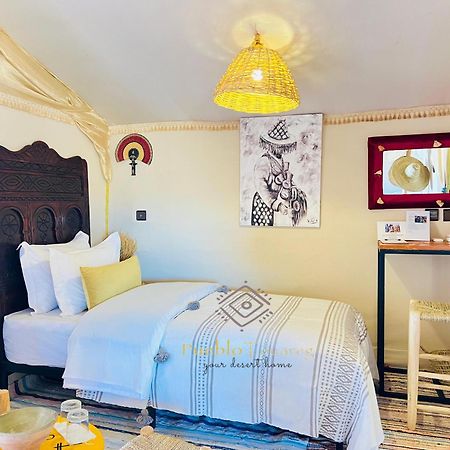 Pueblo Touareg - Private Tents เมอร์ซูกา ภายนอก รูปภาพ