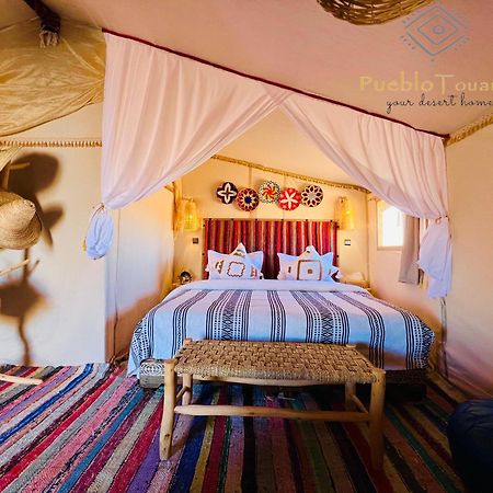 Pueblo Touareg - Private Tents เมอร์ซูกา ภายนอก รูปภาพ