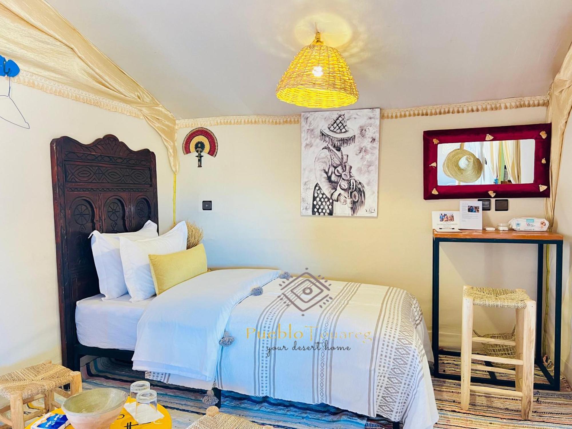 Pueblo Touareg - Private Tents เมอร์ซูกา ภายนอก รูปภาพ