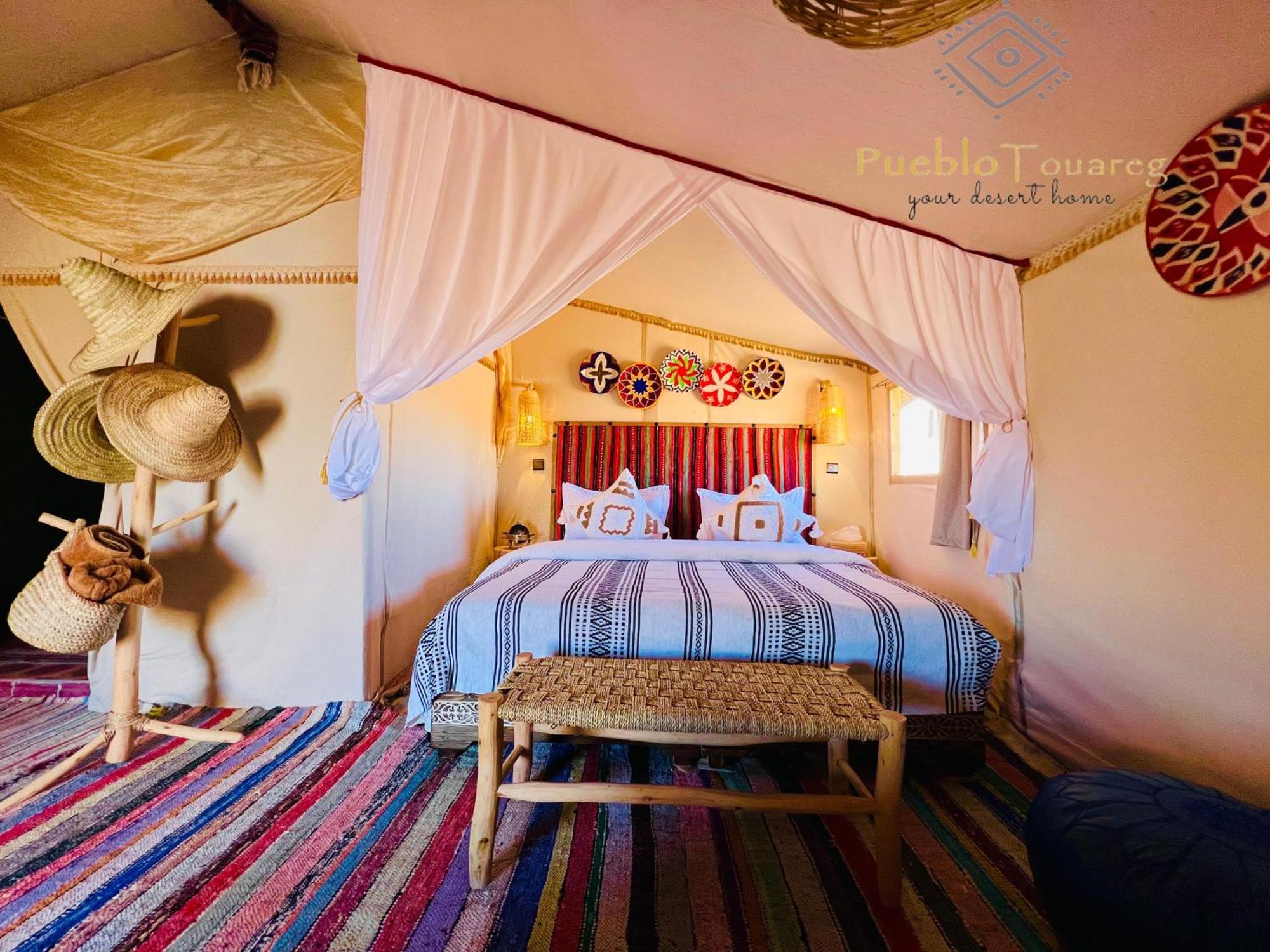 Pueblo Touareg - Private Tents เมอร์ซูกา ภายนอก รูปภาพ