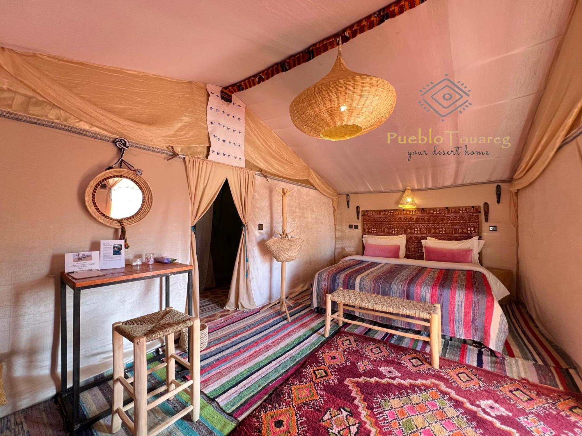 Pueblo Touareg - Private Tents เมอร์ซูกา ภายนอก รูปภาพ