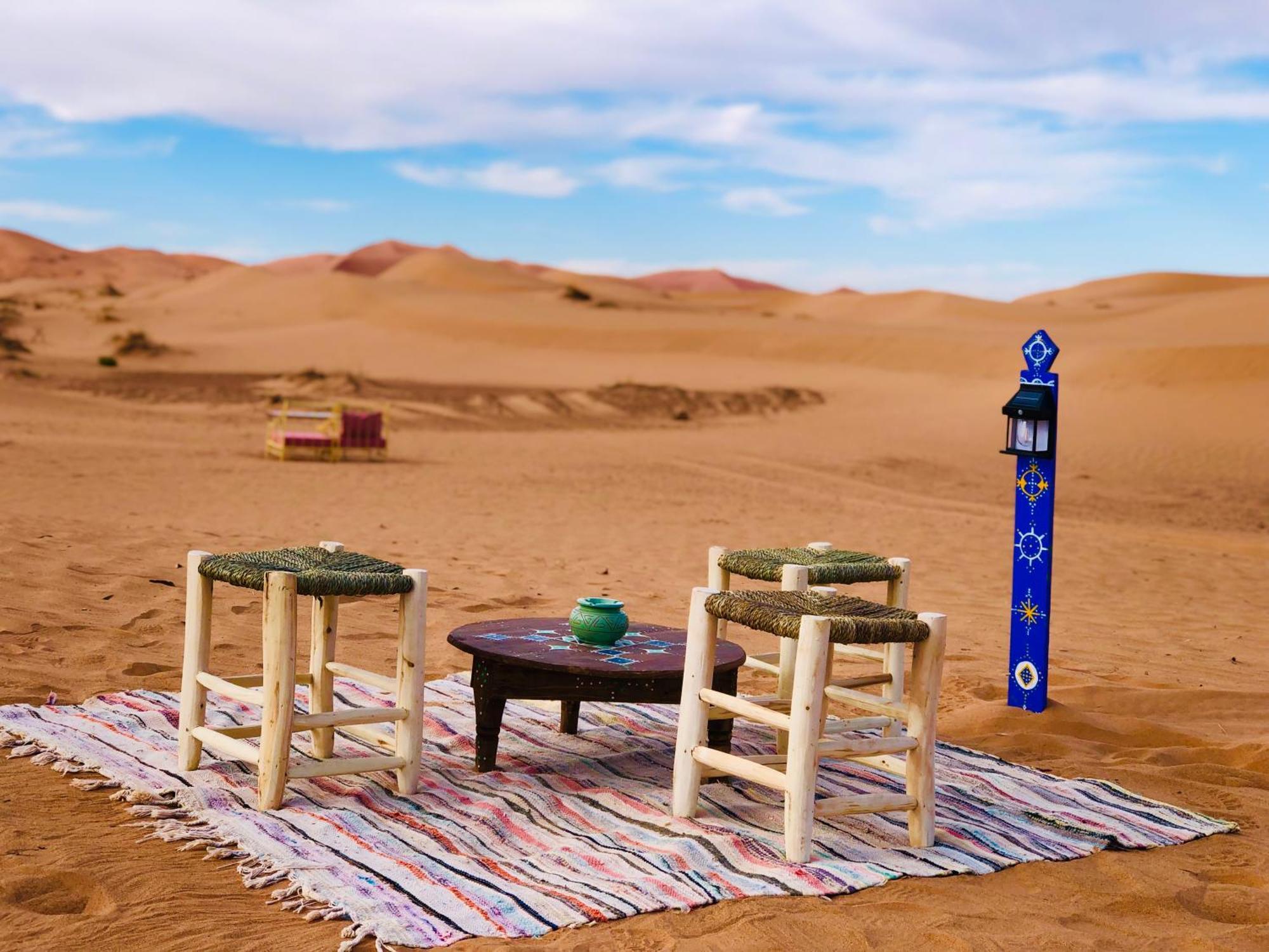 Pueblo Touareg - Private Tents เมอร์ซูกา ภายนอก รูปภาพ