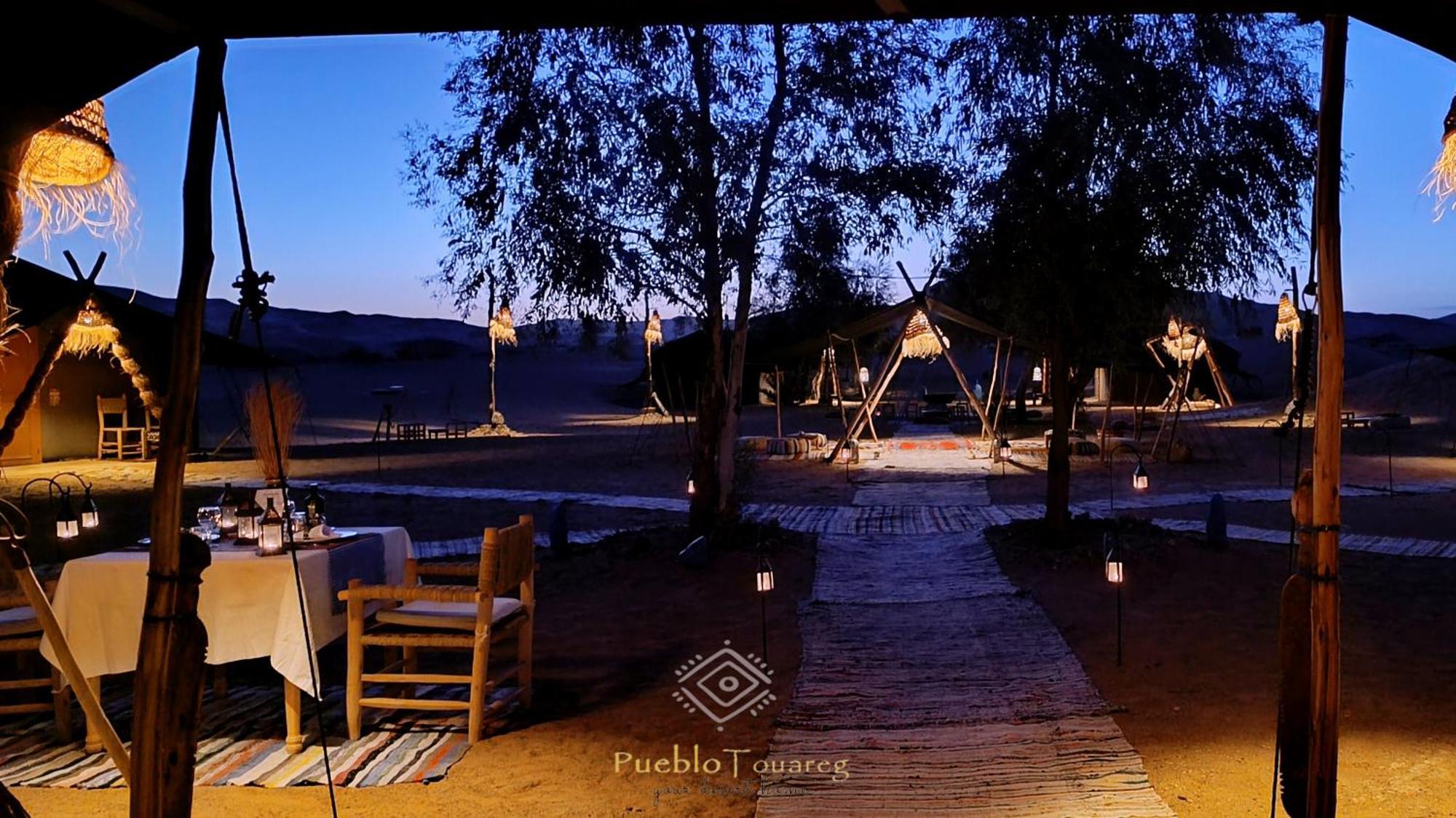 Pueblo Touareg - Private Tents เมอร์ซูกา ภายนอก รูปภาพ