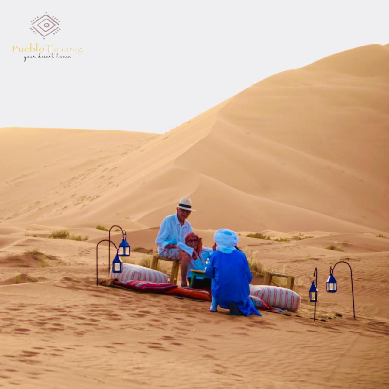Pueblo Touareg - Private Tents เมอร์ซูกา ภายนอก รูปภาพ