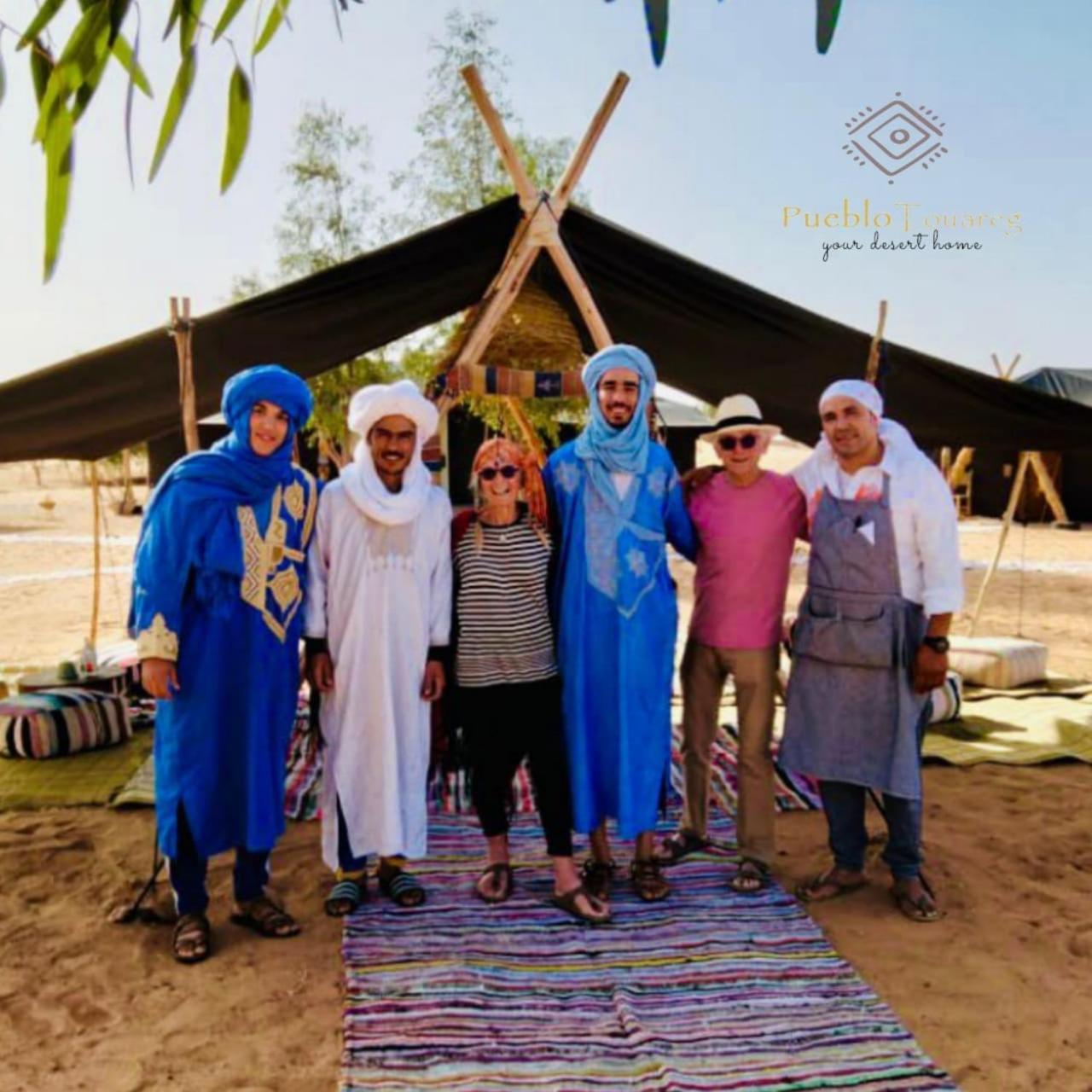 Pueblo Touareg - Private Tents เมอร์ซูกา ภายนอก รูปภาพ