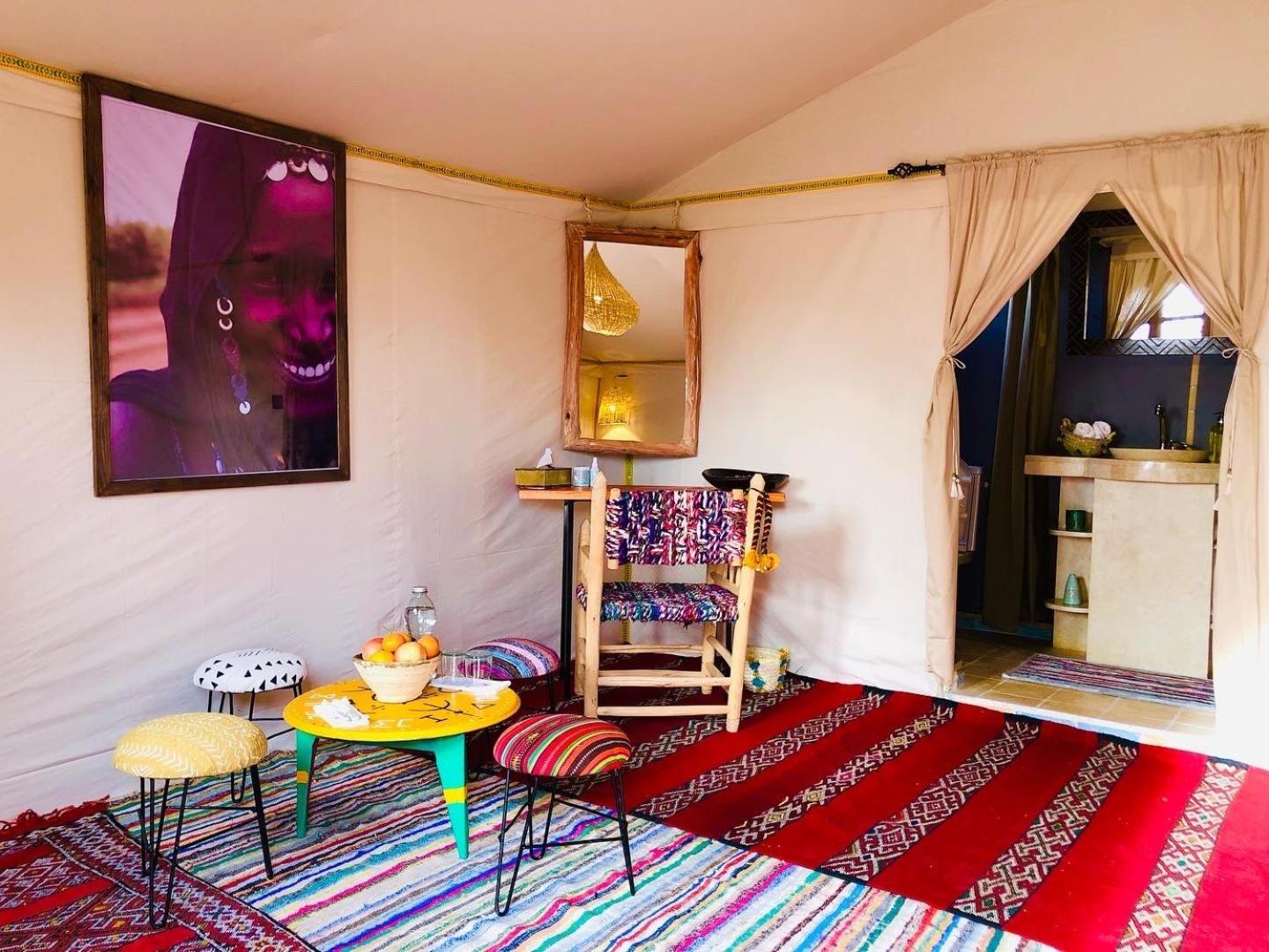 Pueblo Touareg - Private Tents เมอร์ซูกา ภายนอก รูปภาพ